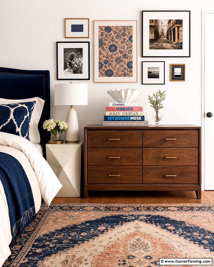 Stack of Books - 25 Dresser Decor Ideas to Transform Your Bedroom