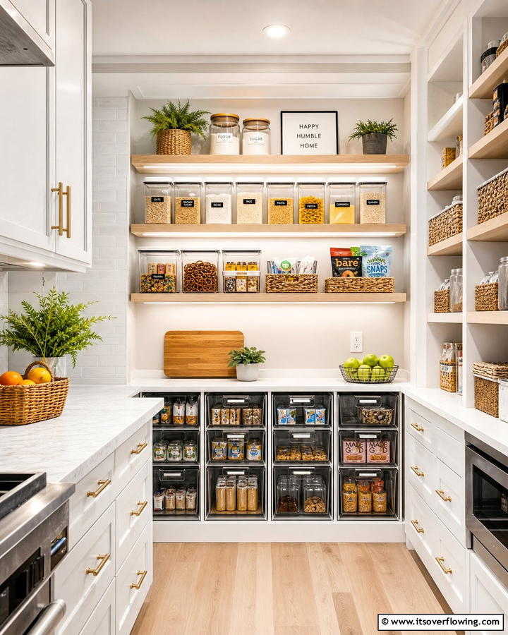 Stackable Bins and Containers - 21 Small Kitchen Storage Hacks for Efficient Spaces