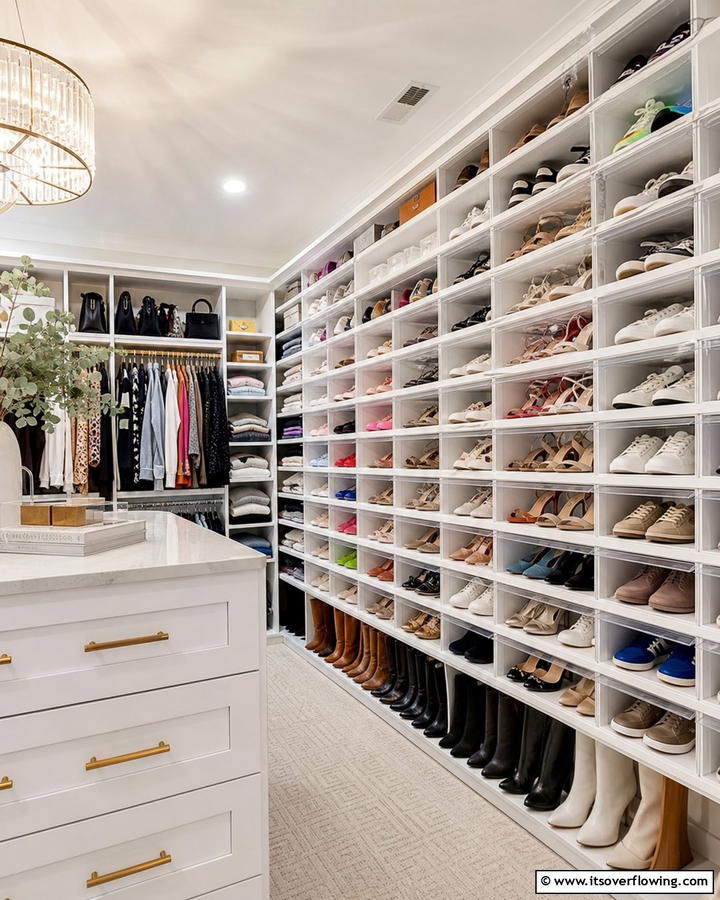Stackable Shoe Racks - 21 Smart Clothes Storage Ideas to Declutter Your Home
