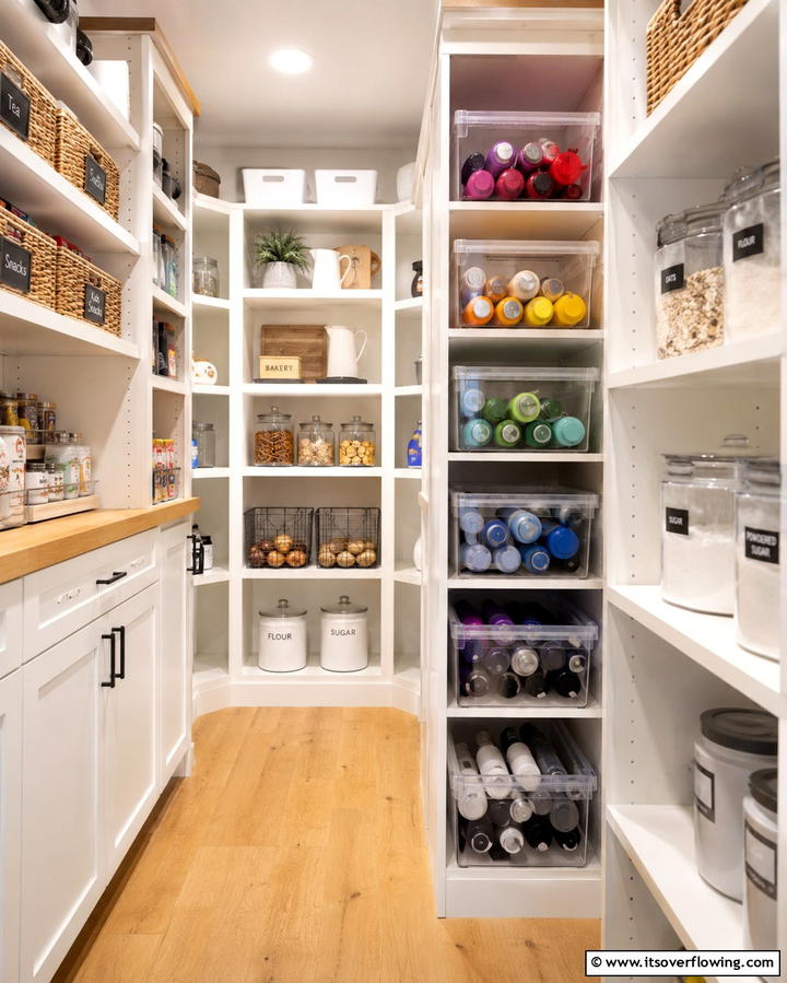 Stackable Storage Bins - 20 Clever Water Bottle Storage Ideas for a Clutter-Free Home