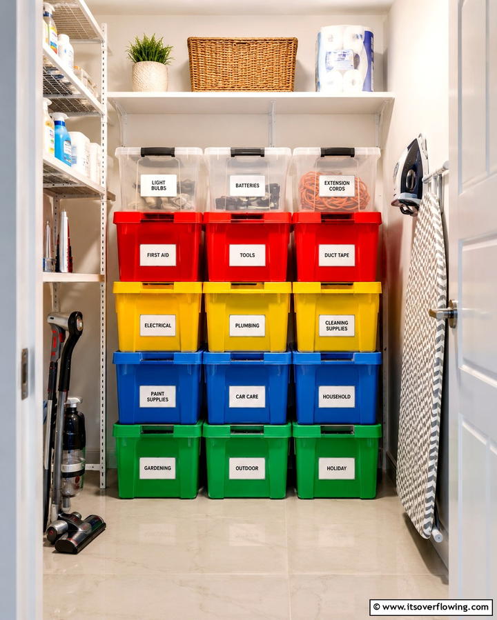 Stackable Storage BinsExact - 25 Small Apartment Storage Ideas to Maximize Space