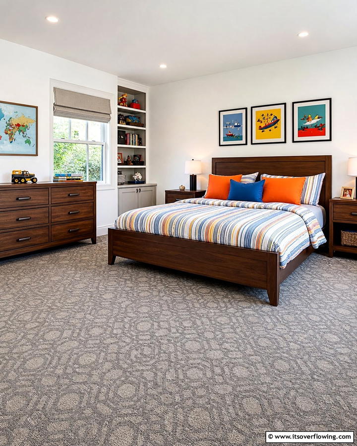 Stain Resistant Carpets for Practicality - 25 Stylish Bedroom Carpet Ideas for a Comfortable Retreat
