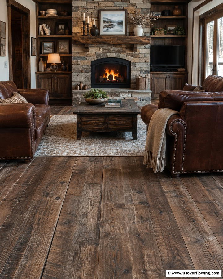 Stained Wood Floors - 25 Wood Floor Design Ideas for a Stunning Home