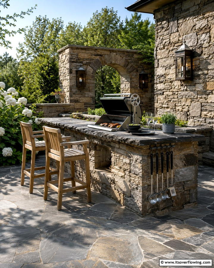 Stainless Steel Grill Station - 25 Grill Station Ideas for the Ultimate Outdoor Cooking Space