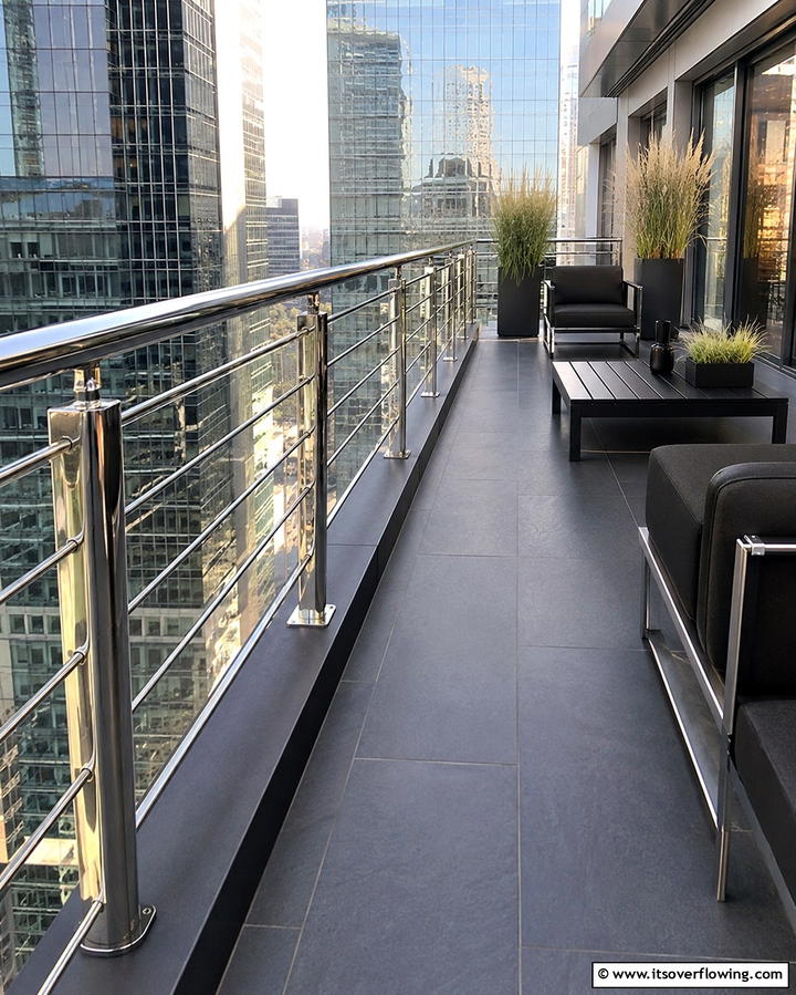 Stainless Steel Railings - 25 Balcony Railing Design Ideas for Safety and Style