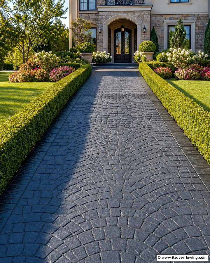 Stamped Asphalt for Textured Appeal - 20 Asphalt Walkway Ideas for Durable Pathways