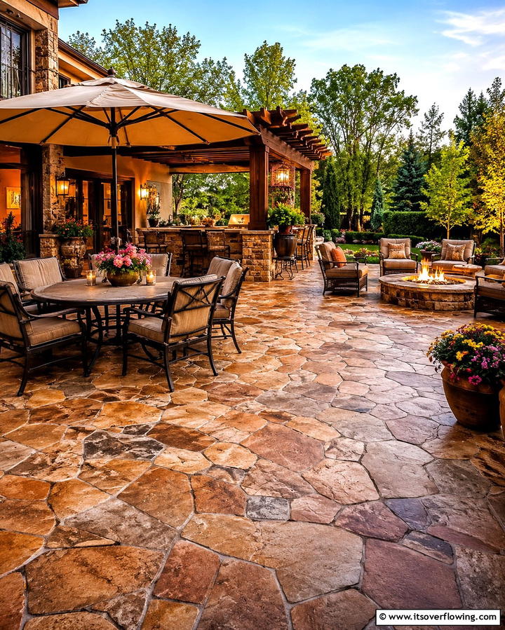 Stamped Concrete Floors - 20 Types of Concrete Floor Finishes for Durability