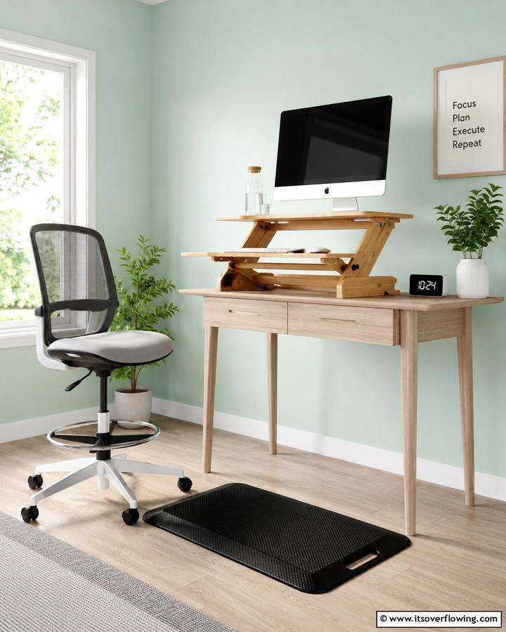 Standing Desk Alternatives - 30 Affordable Budget Home Office Ideas for Productive Workspaces