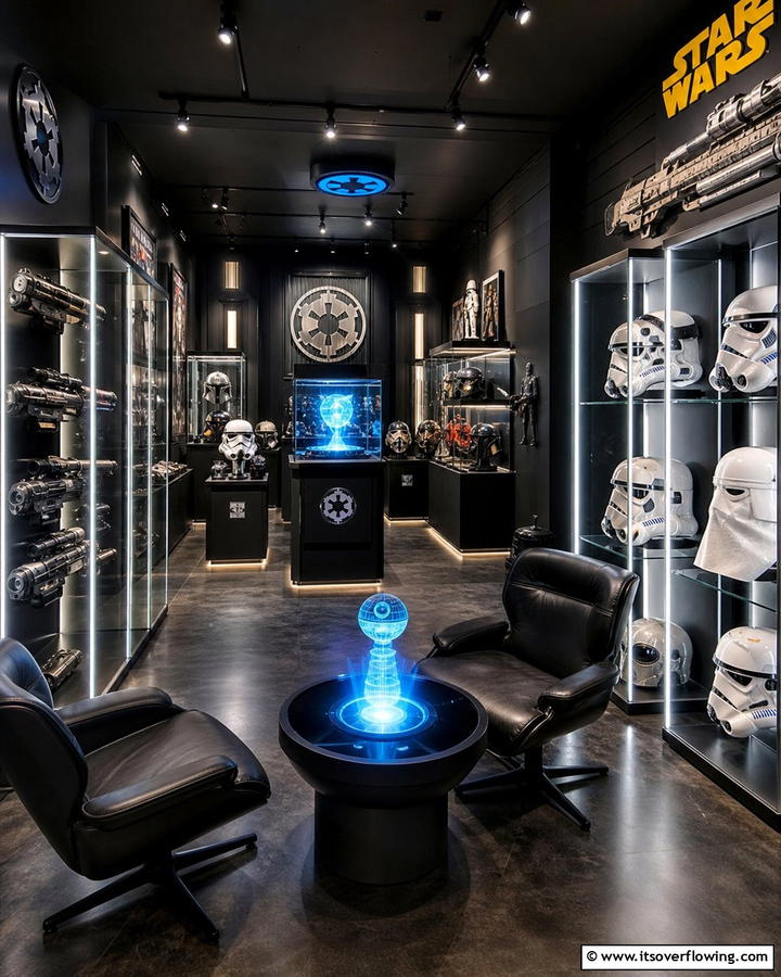 Star Wars Replica Props - 20 Star Wars Man Cave Ideas for Ultimate Fans