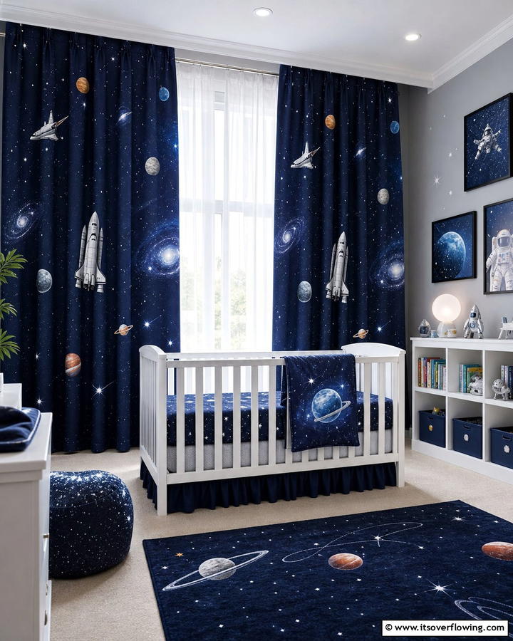 Star Wars Themed Curtains - 20 Star Wars Nursery Ideas for the Ultimate Fan Baby Room