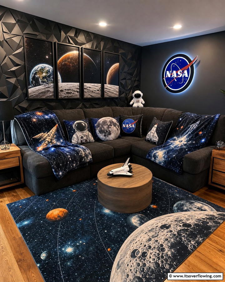 Star Wars Themed Pillows and Throws - 20 Star Wars Man Cave Ideas for Ultimate Fans