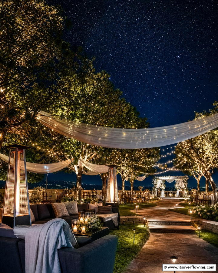 Starlit Romance Under the Sky - 21 Backyard Wedding Ideas for a Magical Outdoor Celebration