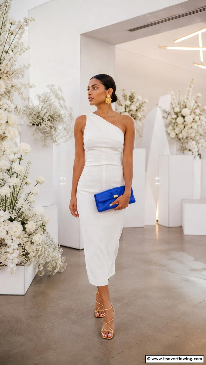 Statement Accessories - 30 Guest Wedding Outfit Ideas- Stylish Attire Inspiration