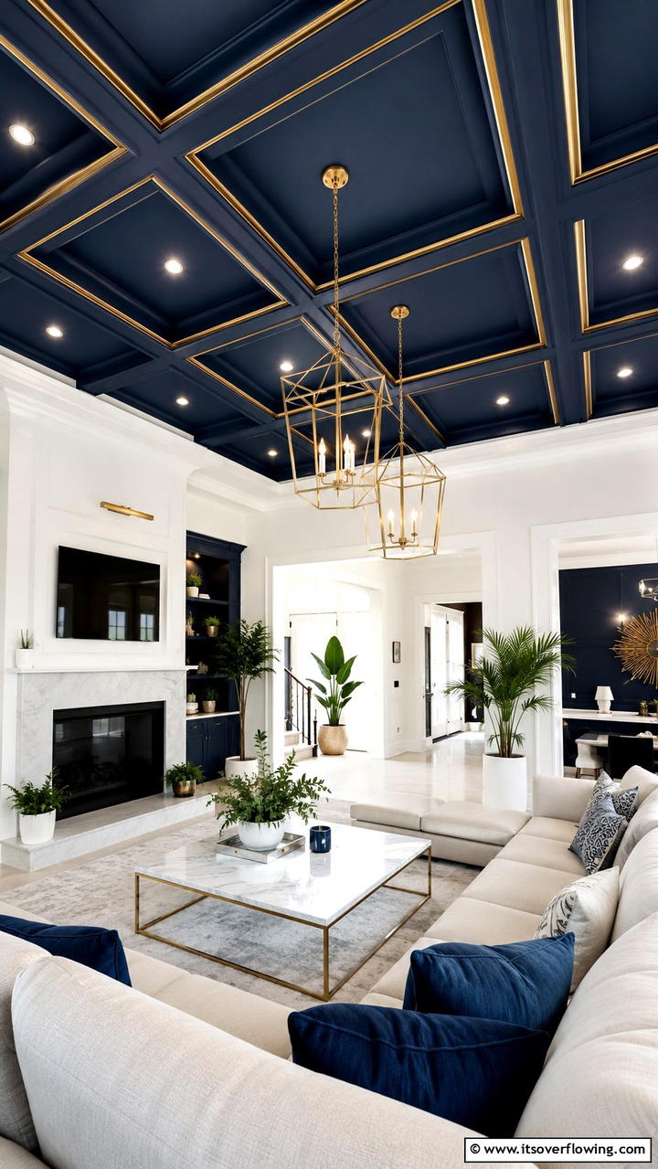Statement Ceiling Designs - 30 Unique House Decor Ideas to Transform Your Interior