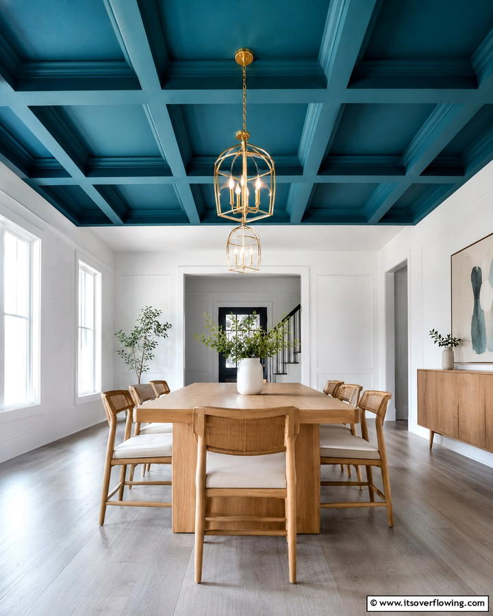 Statement Ceilings - 30 2000s Interior Design Ideas for Retro Revival