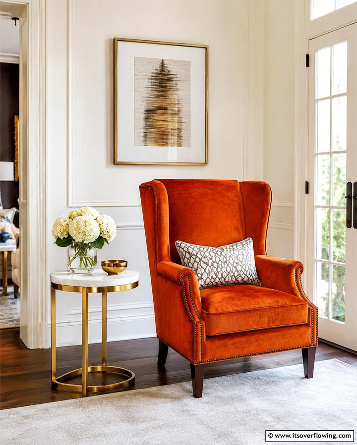 Statement Corner Rug - 25 Smart Living Room Corner Ideas to Maximize Space