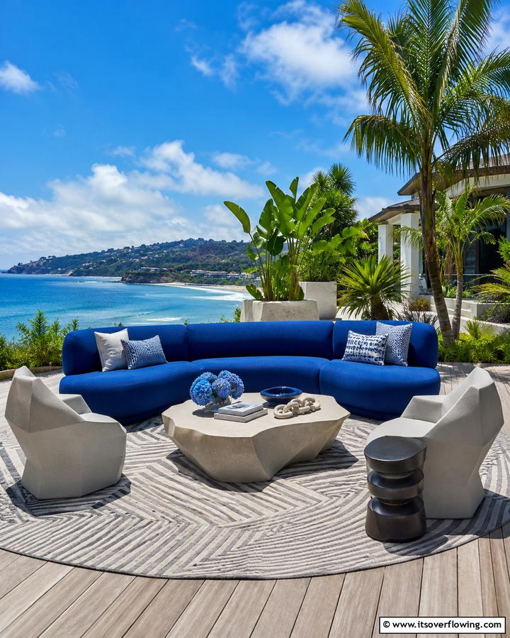 Statement Furniture Pieces - 25 Deck Decorating Ideas for a Stunning Outdoor Space