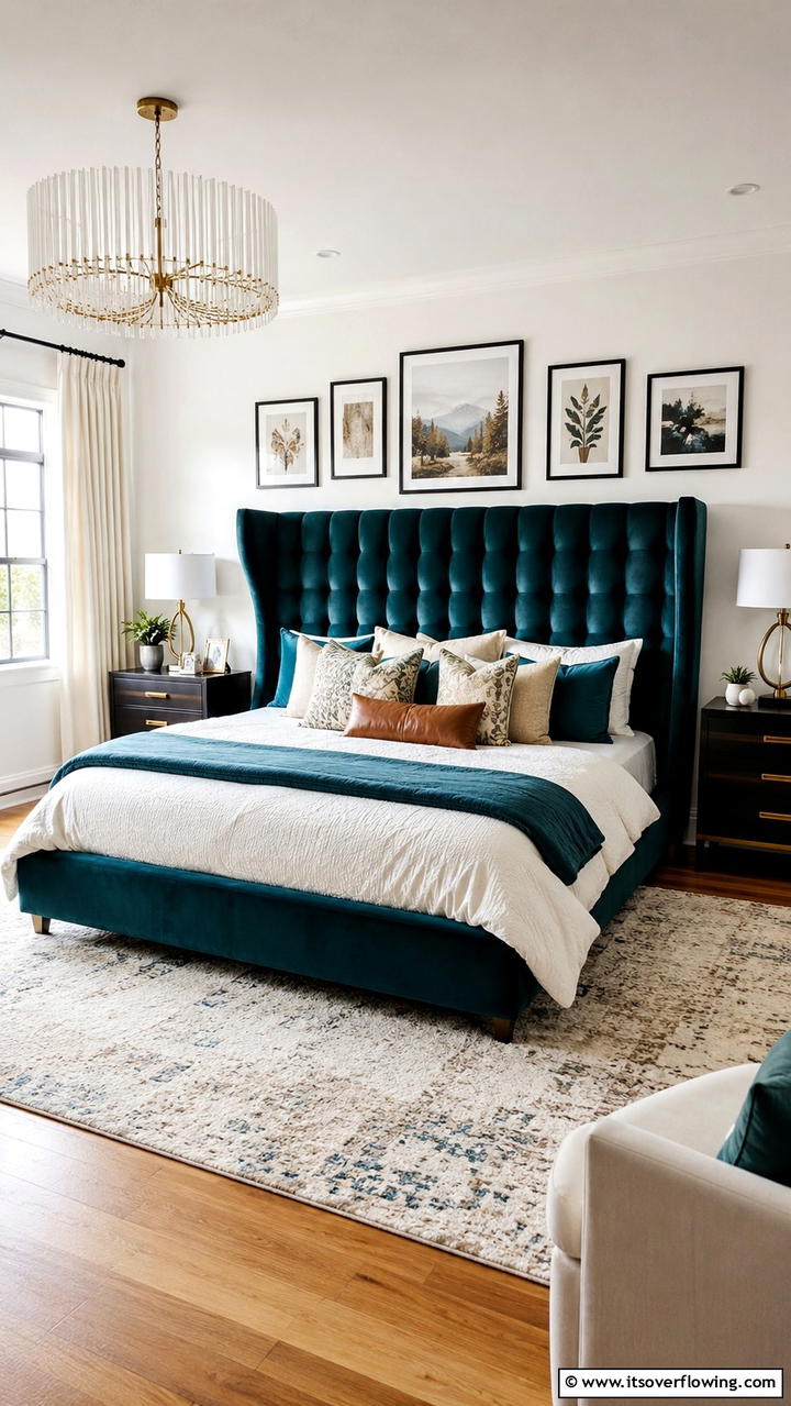 Statement Headboards - 21 Modern Teen Bedroom Ideas for Functional and Stylish Spaces