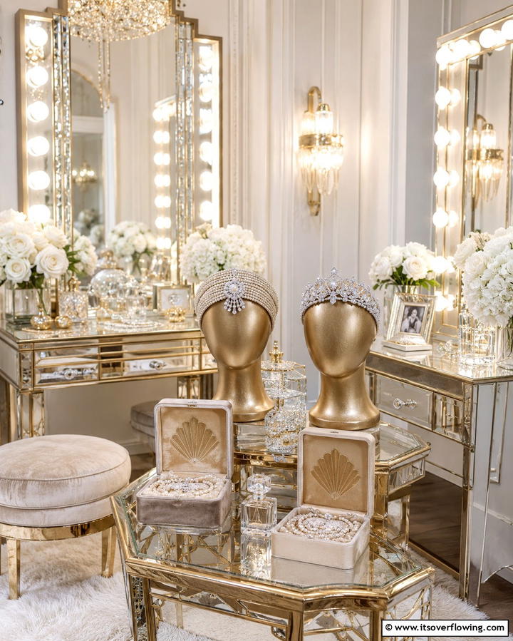 Statement Headpieces - 25 Art Deco Wedding Ideas for Glamorous Celebrations