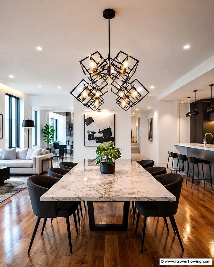Statement Lighting Fixtures - 20 Metro Style Interior Design Ideas for Urban Living