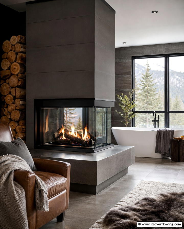 Statement Lighting Fixtures - 25 Large Bathroom Ideas for a Luxurious Retreat