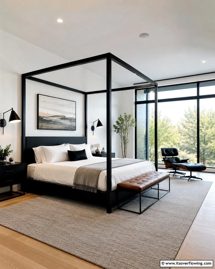 Statement Lighting Fixtures - 25 Pottery Barn Bedroom Ideas for a Cozy Retreat