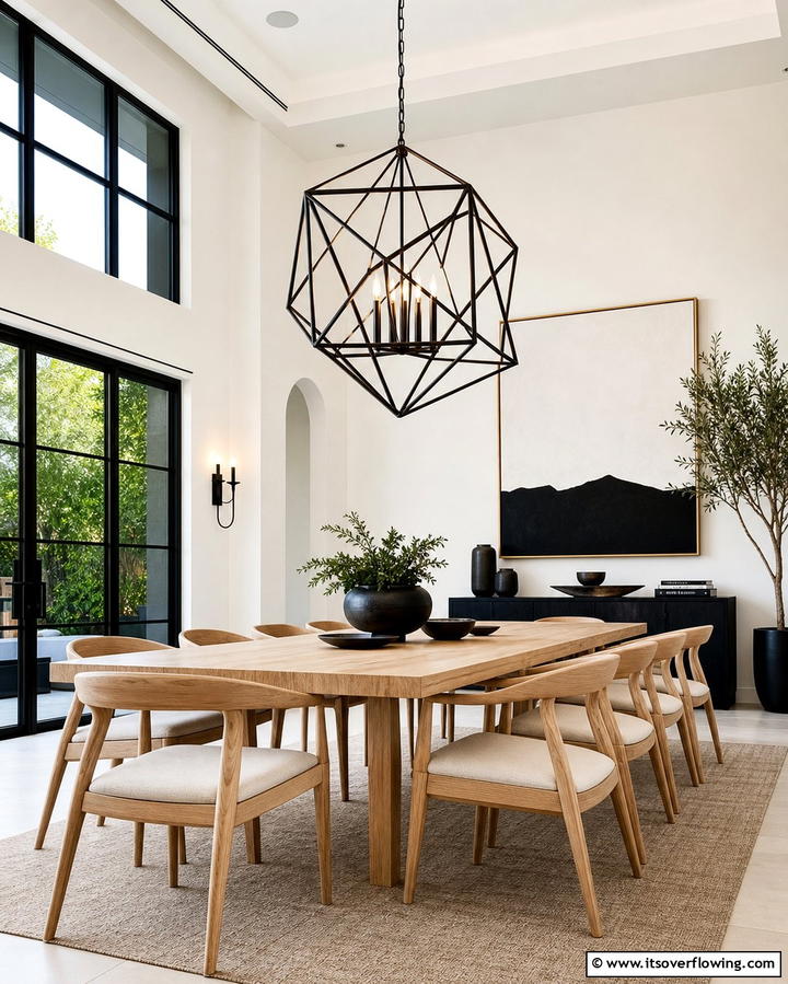 Statement Lighting Fixtures - 25 Scandinavian Interior Design Ideas for Minimalist Homes