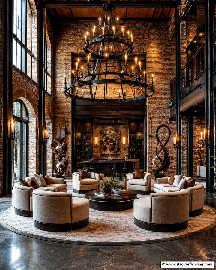 Statement Lighting Fixtures - 30 Sophisticated Cigar Room Designs for Luxurious Relaxation