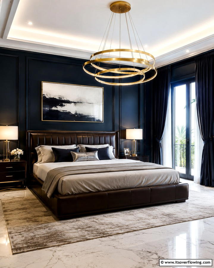 Statement Lighting FixturesOne - 25 Luxury Modern Bedroom Ideas for Ultimate Comfort