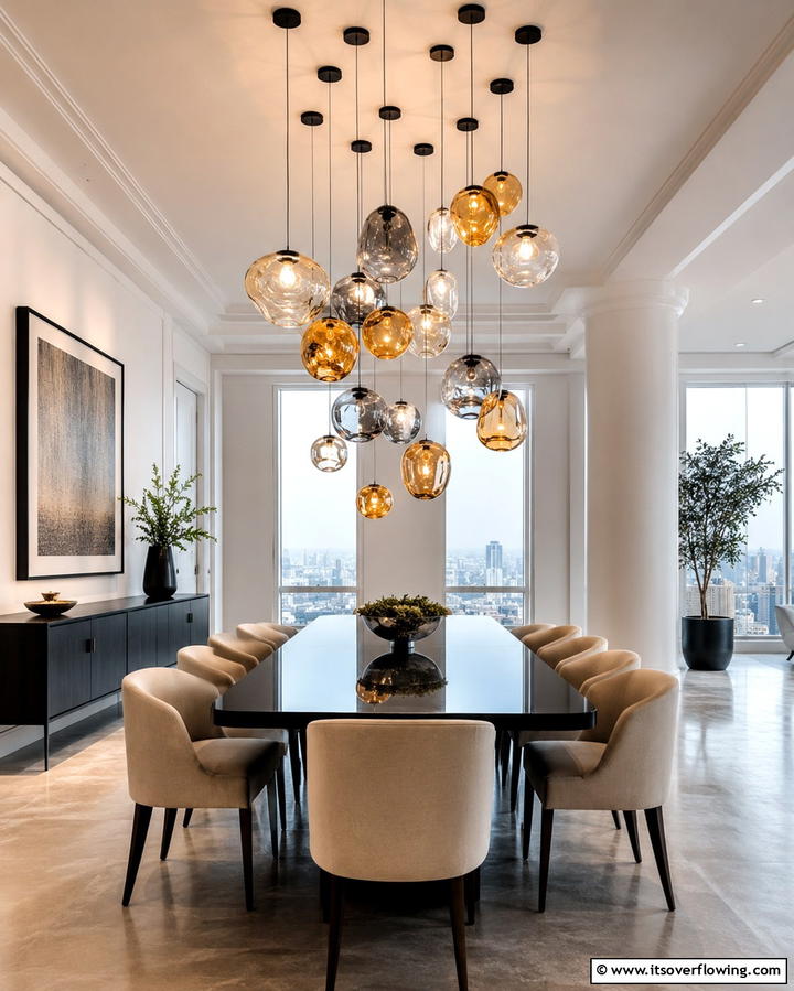 Statement Lighting FixturesOne - 25 Penthouse Design Ideas for a Luxurious Urban Retreat