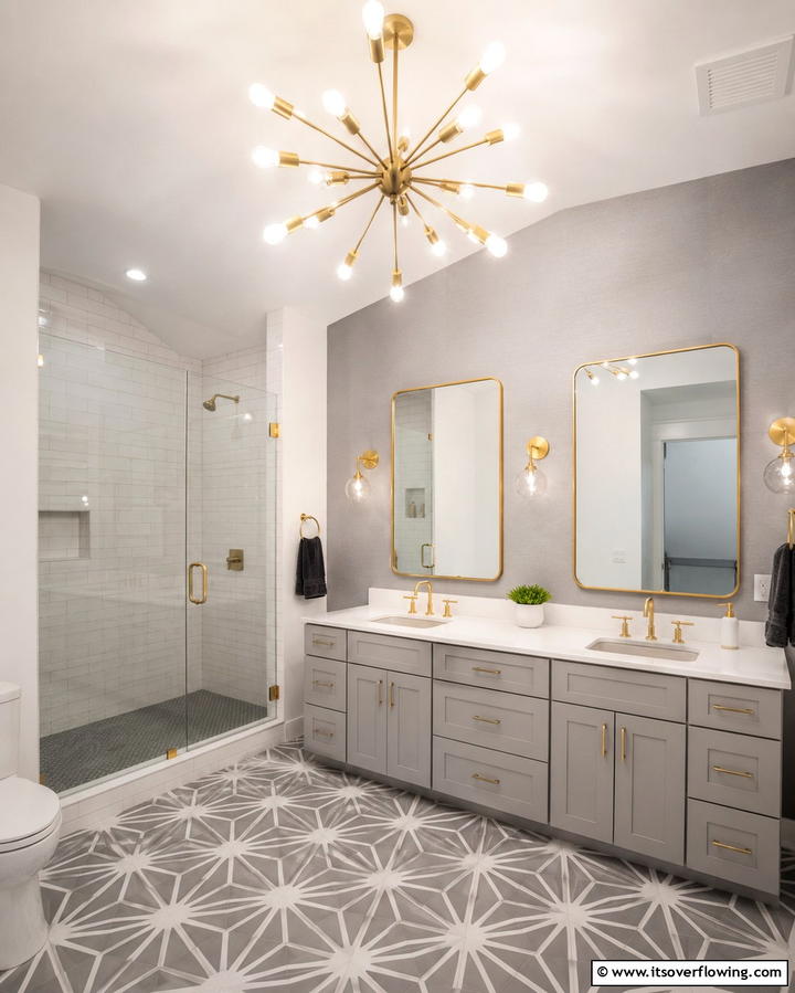 Statement Lighting FixturesOne - 25 Teen Bathroom Ideas for a Stylish and Functional Space