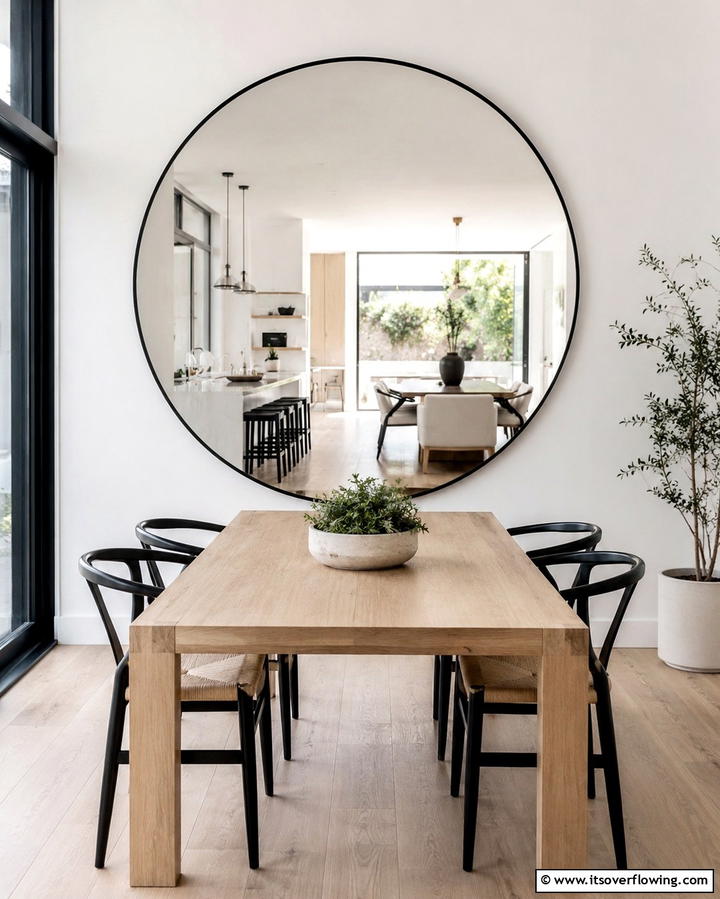 Statement Mirror - 25 Large Wall Art Ideas to Transform Your Space