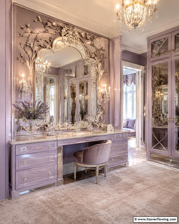 Statement Mirrors - 30 Art Nouveau Interior Design Ideas for Timeless Elegance