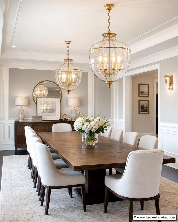 Statement Pendant Lighting - 25 Nancy Meyers Interior Design Ideas- Timeless & Elegant