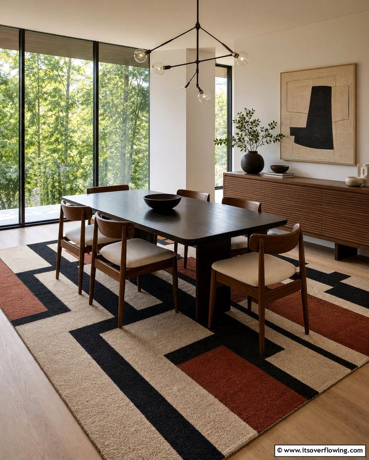 Statement Rugs - 25 Nancy Meyers Interior Design Ideas- Timeless & Elegant