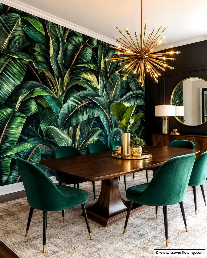 Statement Wallpaper - 25 Large Wall Decor Ideas to Make a Bold Statement