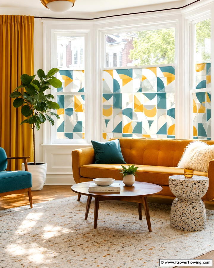Static Cling Films - 20 Window Film Designs for Privacy and Style