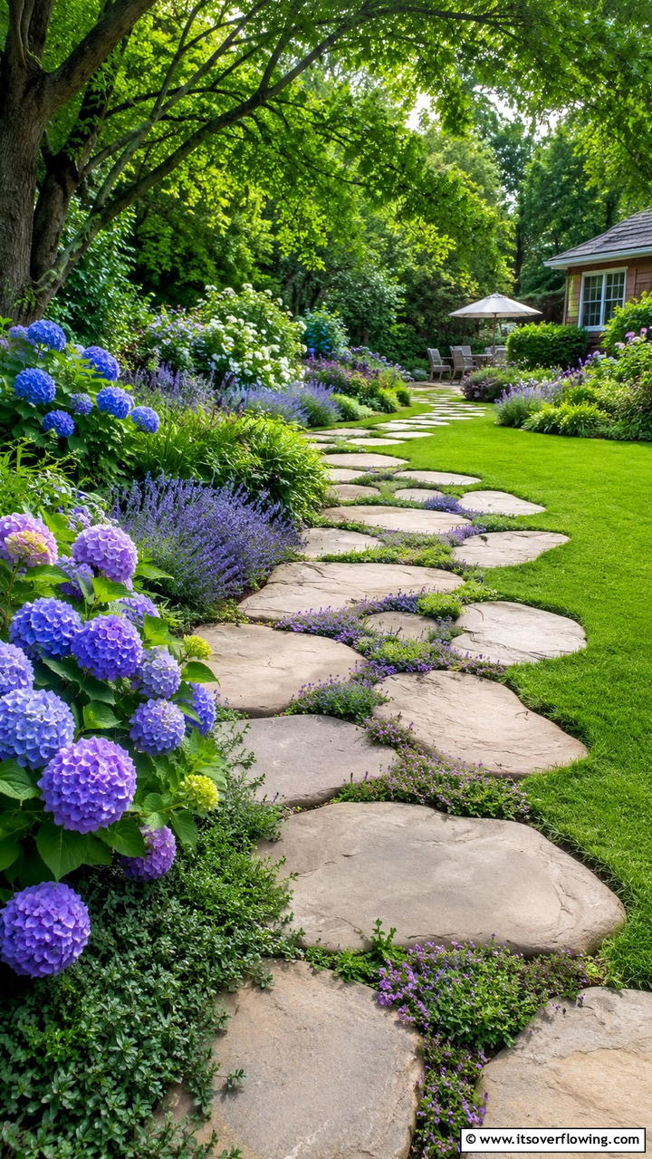 Stepping Stone Pathway - 21 Inviting Walkway Ideas to Enhance Your Outdoor Space