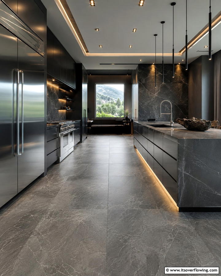 Stone Composite Flooring - 25 Garage Flooring Ideas for Durability and Style