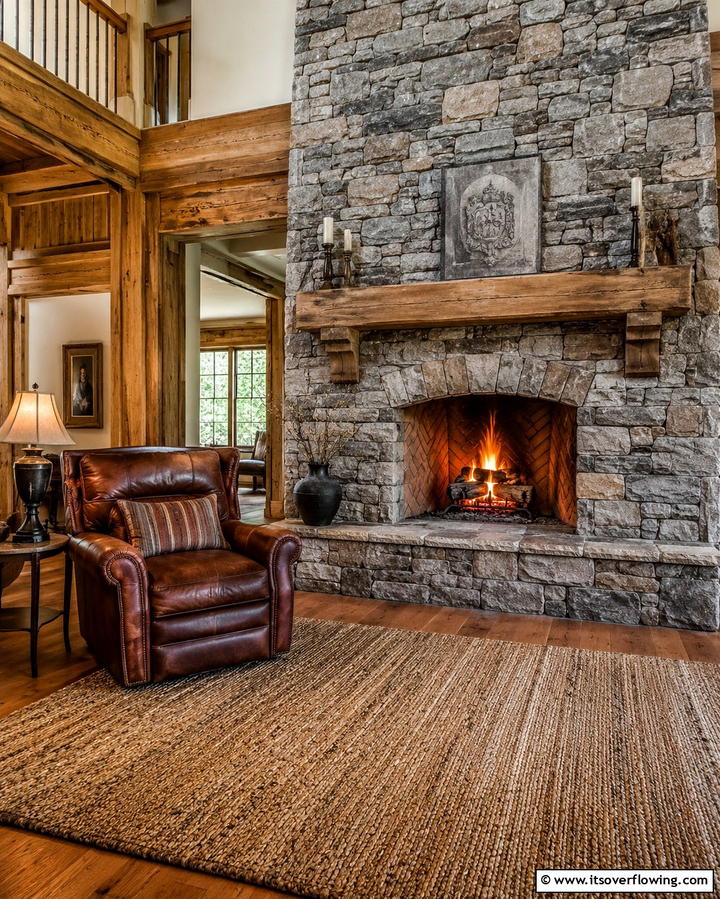 Stone Fireplaces - 25 Medieval Home Decor Ideas for a Unique Style