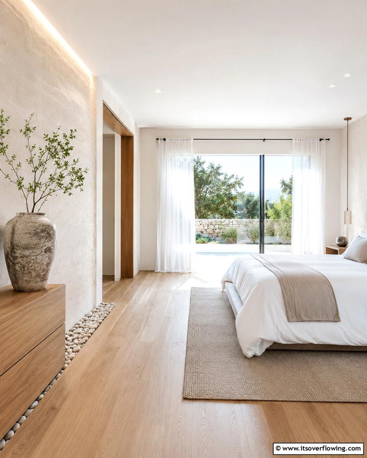 Stone or Rock Accents - 30 Forest-Themed Bedroom Ideas for Nature-Inspired Retreats