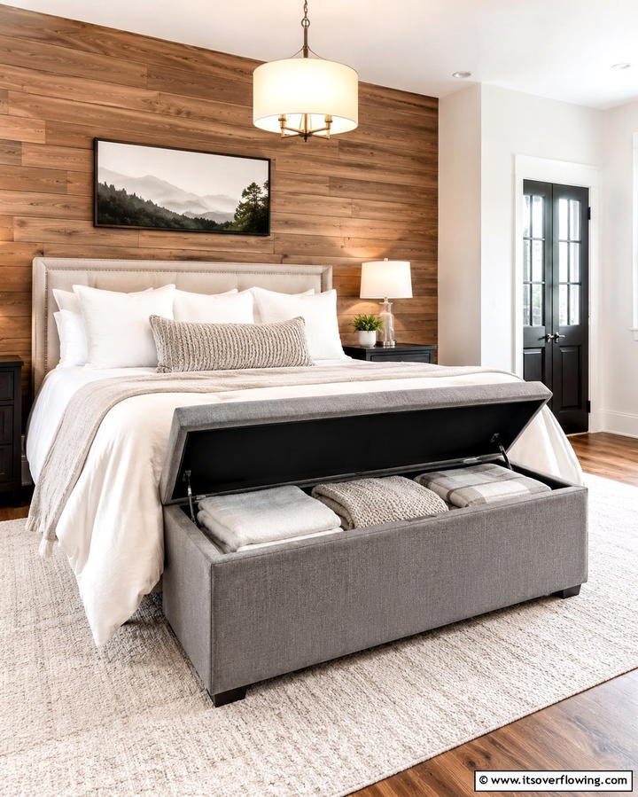 Storage Bench - 25 Creative Blanket Storage Ideas for Cozy Homes