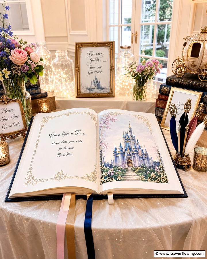 Storybook Guestbook - 25 Fairytale Wedding Ideas for Your Dream Ceremony