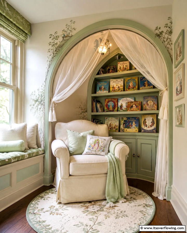Storybook Reading Nooks for Enchantment - 25 Princess Room Ideas to Create a Dreamy Space