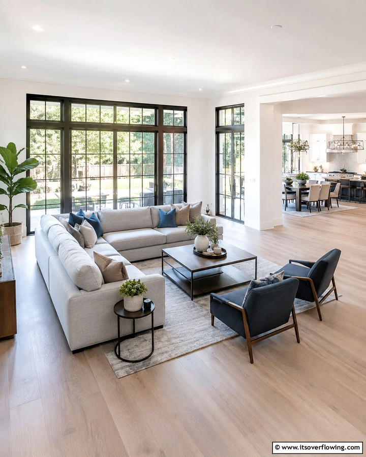 Strategic Furniture Arrangement - 30 Feng Shui Living Room Layouts for Harmony & Flow