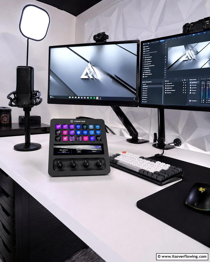 Stream Deck for Quick Controls - 20 Streaming Setup Ideas for Ultimate Entertainment