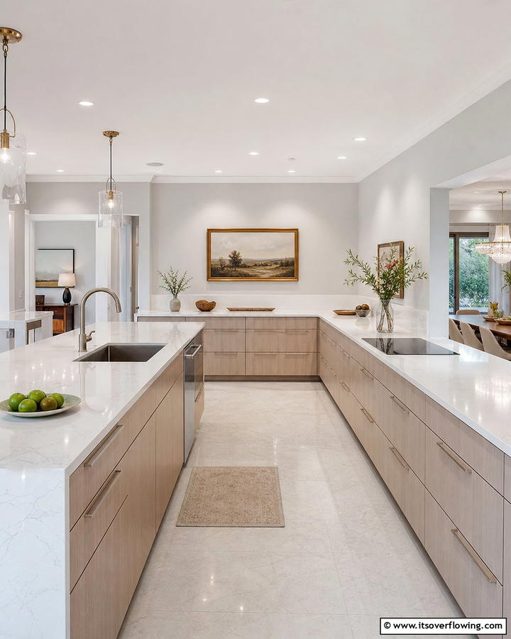 Streamlined Countertops - 30 Kitchens Without Upper Cabinets for Open Concepts