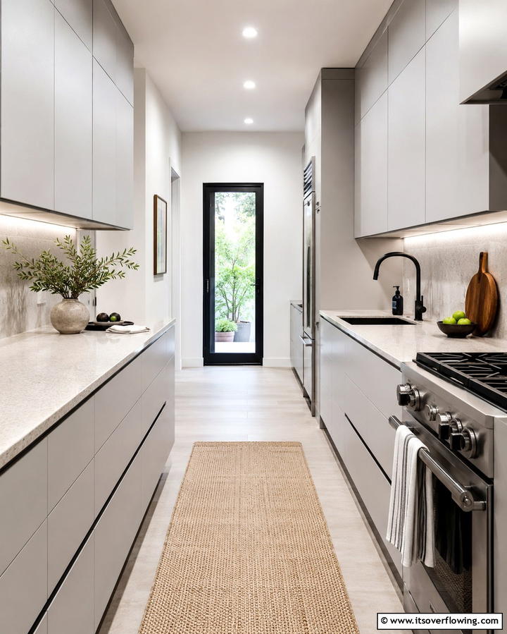 Streamlined Layout for Efficiency - 30 Galley Kitchen Ideas for Efficient and Stylish Layouts