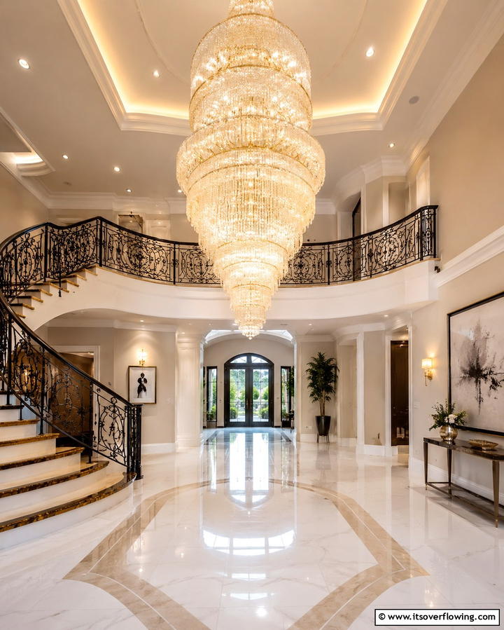 Striking Statement Art - 30 Glam Interior Design Ideas for Luxurious Homes