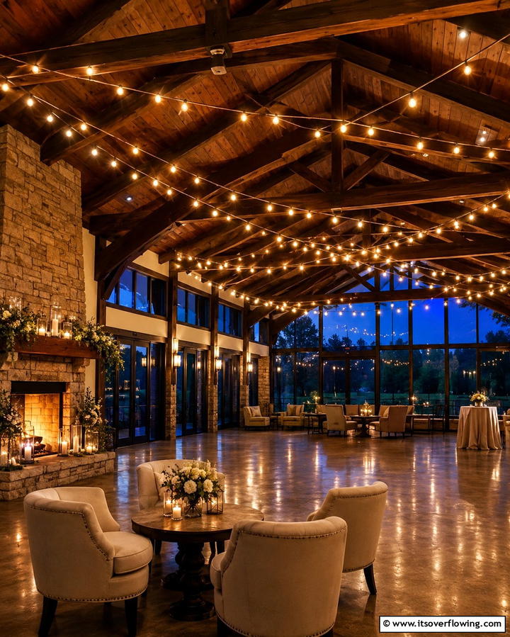 String Lights Ambiance - 25 Small Screened-in Porch Ideas for Comfort